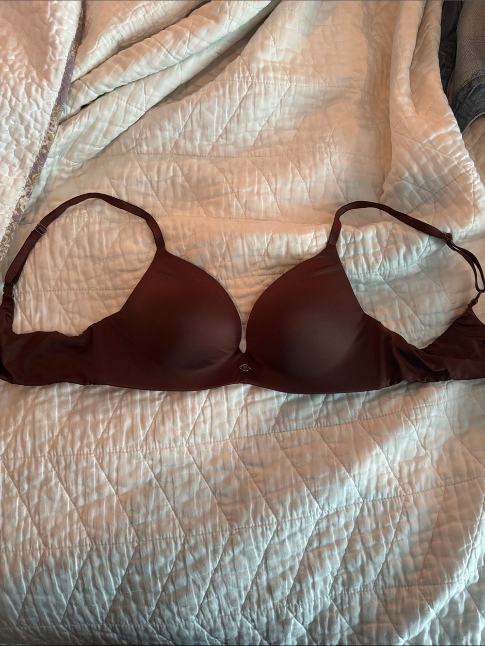 Smooth T-Shirt Bra in dark brown